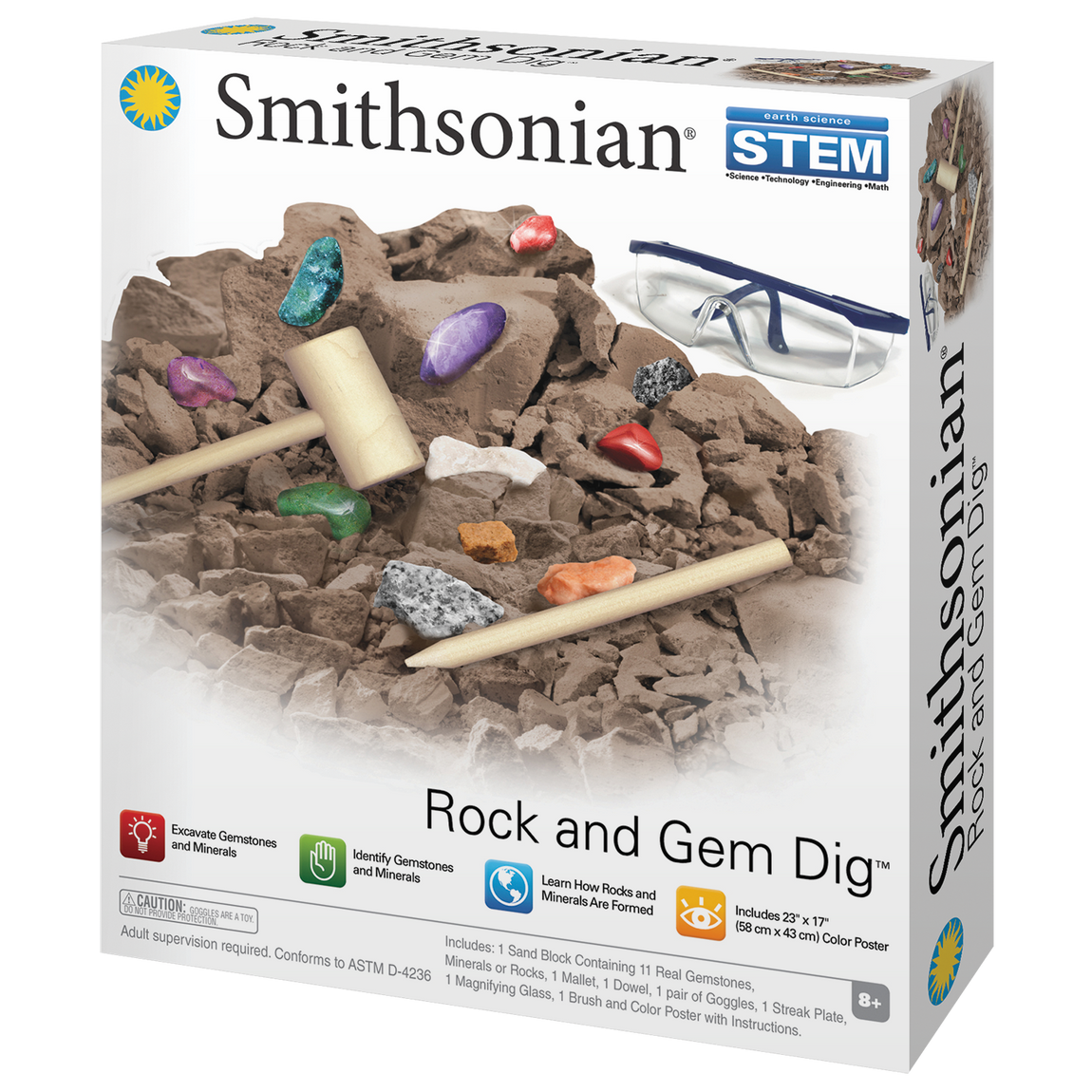SMITHSONIAN - rock + gem dig