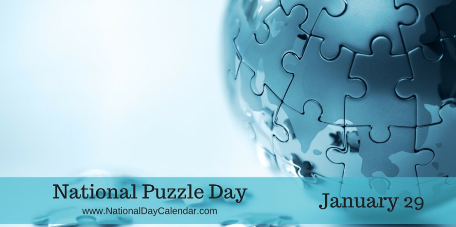 National Puzzle Day! ToysGamesPuzzles