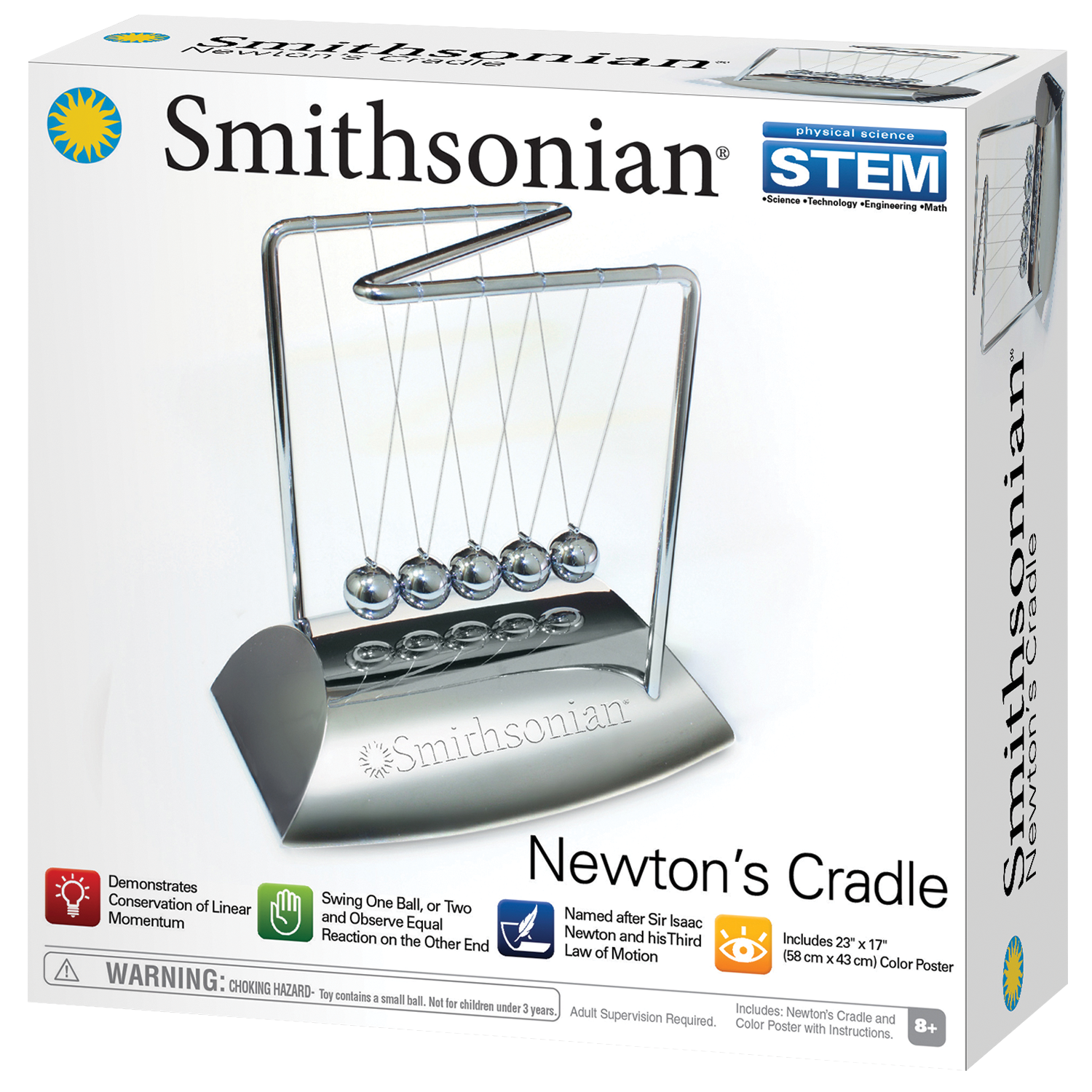 SMITHSONIAN - newton's cradle - ToysGamesPuzzles