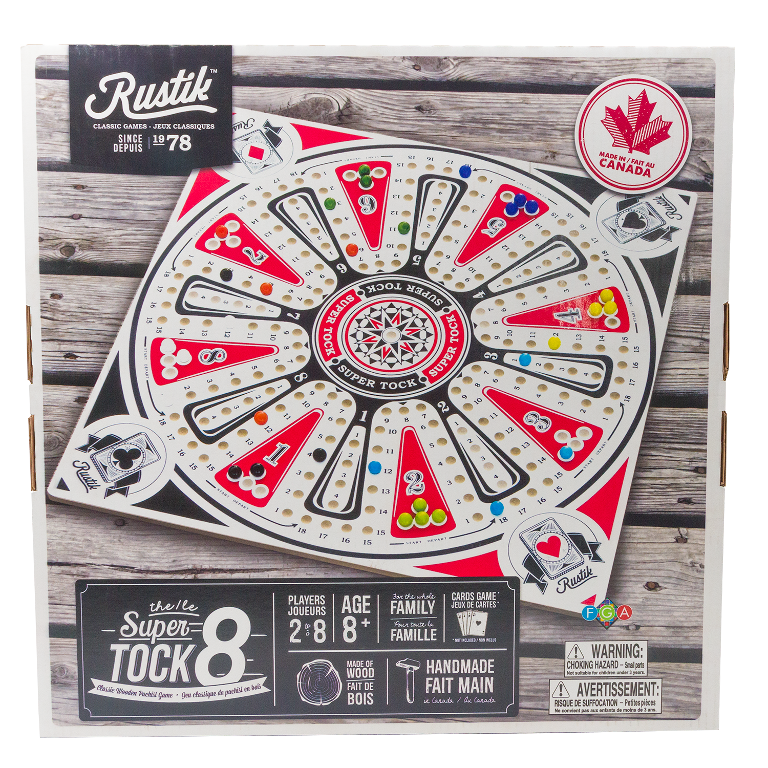Rustik Crazy 4 Slingpuck 3 in 1 Game Board – World of Mirth